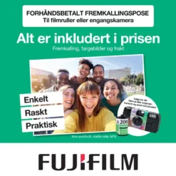 Fujifilm Fremkallingspose for 36 bilder - farge