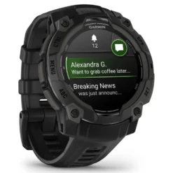 Garmin Instinct 3 AMOLED 45mm GPS-smartklokke - Svart