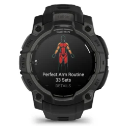 Garmin Instinct 3 AMOLED 45mm GPS-smartklokke - Svart
