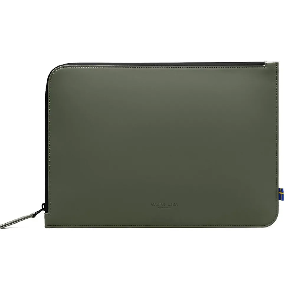 Gaston Luga Däsh Laptop Sleeve 13”/14" laptopetui Olive