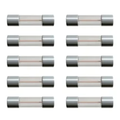Glassrørsikring 5 x 20 mm 10 A Trege (T) 10-pk.