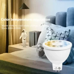 Gledopto Smart MR16 12 V LED-pære RGB+CCT 250 lm