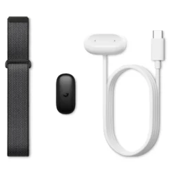 Google Fitbit Air skjermløst aktivitetsarmbånd Obsidian