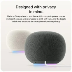 Google Home Speaker smart høyttaler med Gemini Hazel