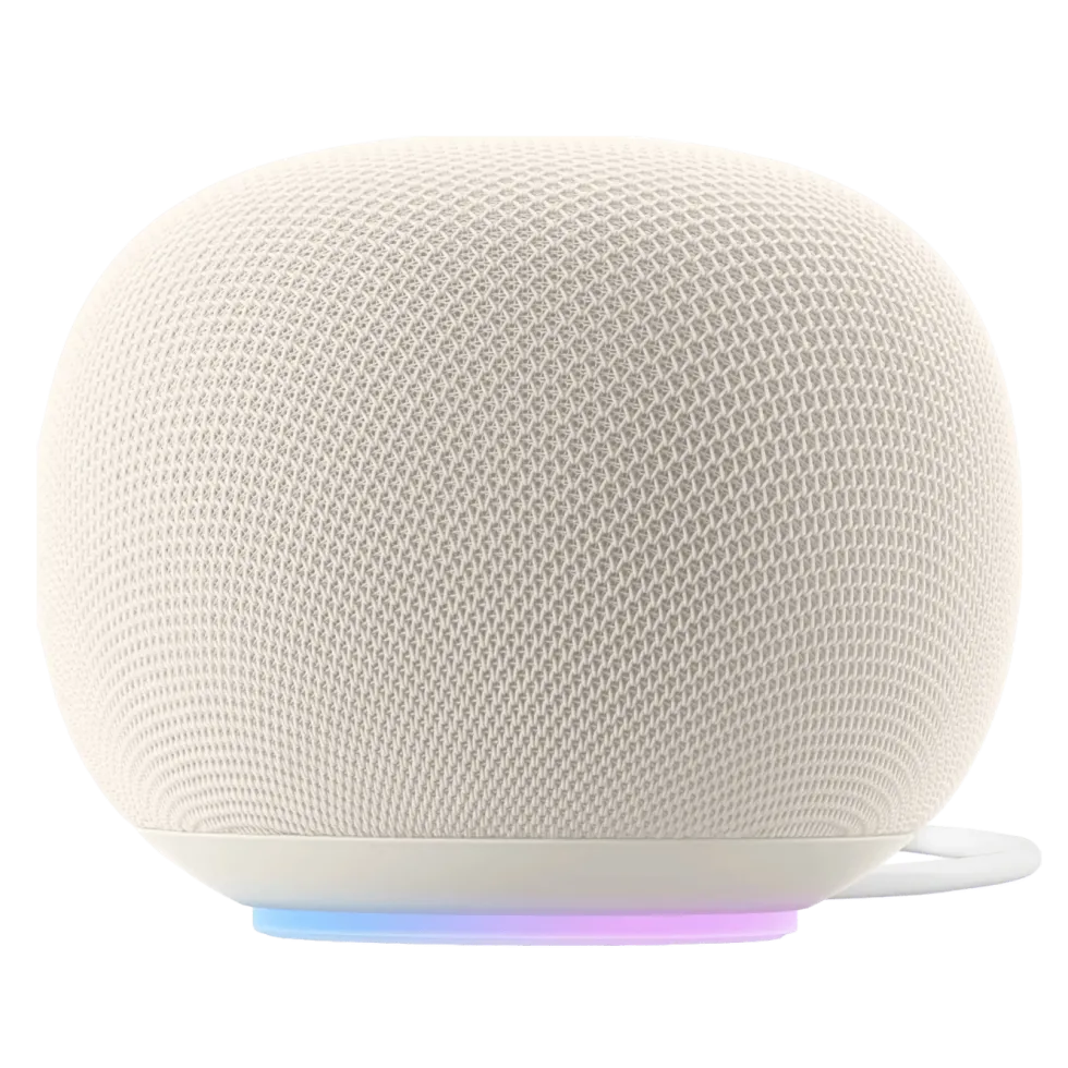 Google Home Speaker smart høyttaler med Gemini Porcelain
