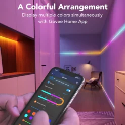 Govee RGBIC LED-list med wifi og Bluetooth 5 m