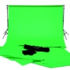 Greenscreen 2 x 3 m – med stativ