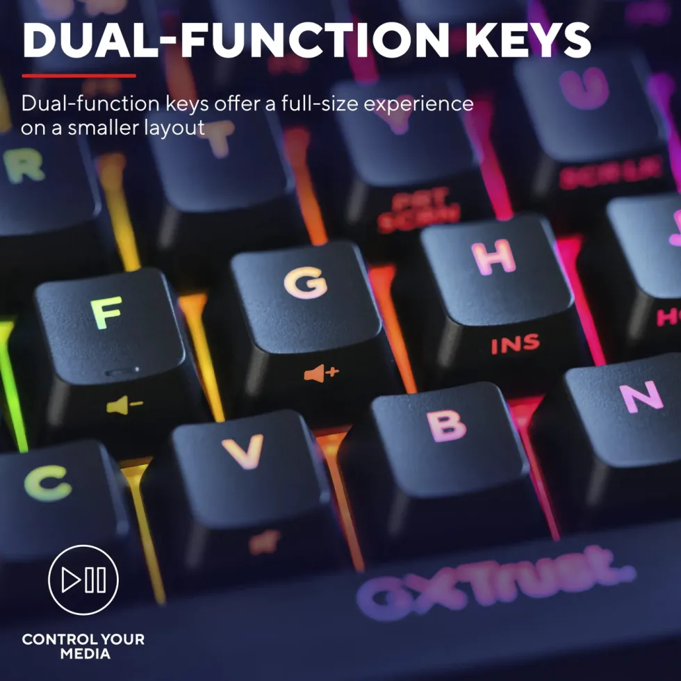 GXTrust Acira GXT867 Tastatur 60 %