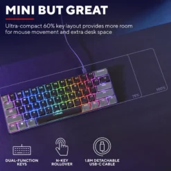 GXTrust Acira GXT867 Tastatur 60 %
