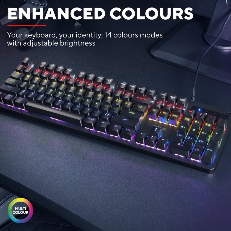 GXTrust GXT 863 Mekanisk tastatur
