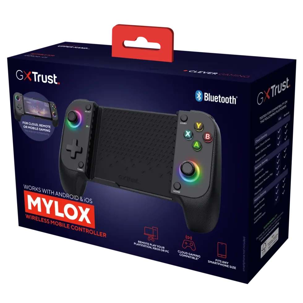 GXTrust GXT 735 Mylox trådløs mobil håndkontroller Svart