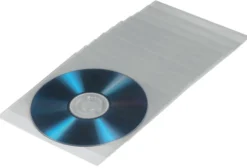 Hama CD/DVD-lomme med lokk, 50-pk.