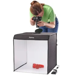 Hama Mini-fotostudio ToGo med LED-ringlys