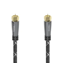 Hama SAT-antennekabel med F-kontakt 120 dB 3 m