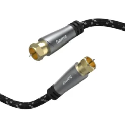 Hama SAT-antennekabel med F-kontakt 120 dB 3 m