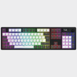 Hator Skyfall 100 Pro trådløst gamingtastatur Grå