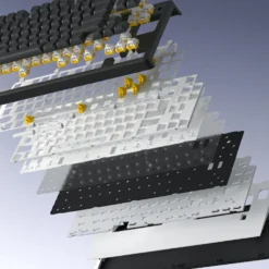 Hator Skyfall 100 Pro trådløst gamingtastatur Grå