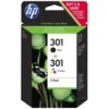 HP 301 Blekkpatroner 2-pakning
