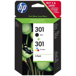 HP 301 Blekkpatroner 2-pakning