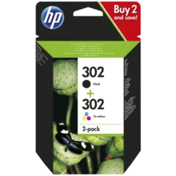 HP 302 Blekkpatroner 2-pk.