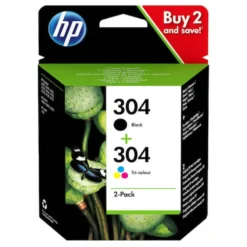 HP 304 Blekkpatroner 2-pk.