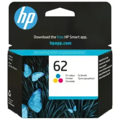 HP 62 blekkpatron, flere farger