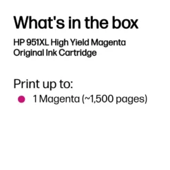 HP nr 951XL - Magenta