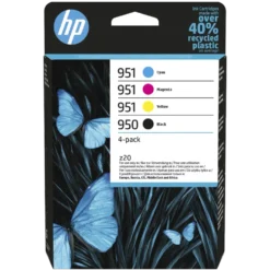 HP 950 og 951 Blekkpatroner 4-pk.