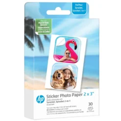 HP Pre-cut stickers 30-pakning