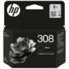 HP 308 Svart blekkpatron
