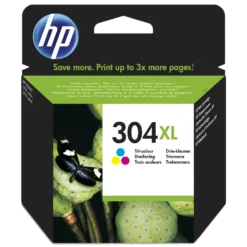 HP 304 XL Blekkpatron, flere farger