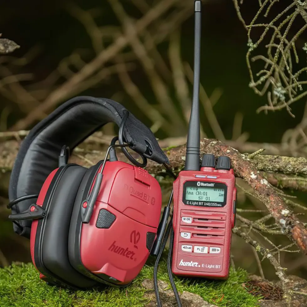 Hunter E-Light BT Jaktradio 140/155 MHz