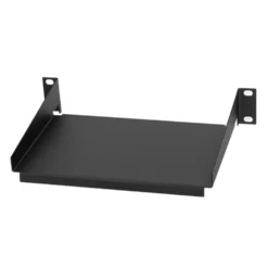 10"-hylle 1U, svart