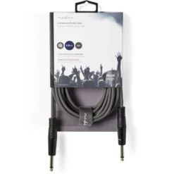 Høyttalerkabel 6,3 mm 5,0 m