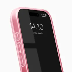 IDEAL OF SWEDEN Clear MagSafe Case – mobildeksel til iPhone 17 Pro Cherry Lacquer