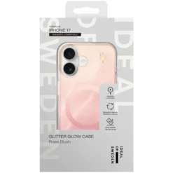 IDEAL OF SWEDEN Clear MagSafe Case – mobildeksel til iPhone 17 Rose Blush