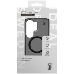 IDEAL OF SWEDEN Clear MagSafe Case – mobildeksel til Galaxy S26 Ultra Tinted Black