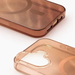IDEAL OF SWEDEN Clear MagSafe Case – mobildeksel til iPhone 17 Mocha Mousse