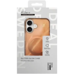 IDEAL OF SWEDEN Clear MagSafe Case – mobildeksel til iPhone 17 Mocha Mousse