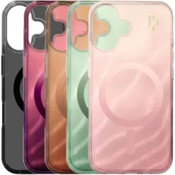IDEAL OF SWEDEN Clear MagSafe Case – mobildeksel til iPhone 17 Mocha Mousse