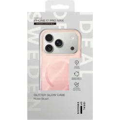 IDEAL OF SWEDEN Clear MagSafe Case – mobildeksel til iPhone 17 Pro Max Rose Blush