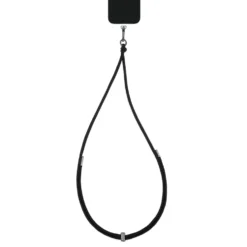IDEAL OF SWEDEN Cord Phone Strap – justerbar mobilreim Svart