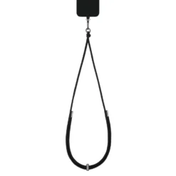 IDEAL OF SWEDEN Cord Phone Strap – justerbar mobilreim Svart