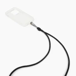 IDEAL OF SWEDEN Cord Phone Strap – justerbar mobilreim Svart