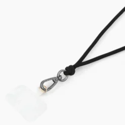 IDEAL OF SWEDEN Cord Phone Strap – justerbar mobilreim Svart