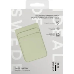 IDEAL OF SWEDEN Magnetic Card Holder – kortholder med MagSafe Sage Green