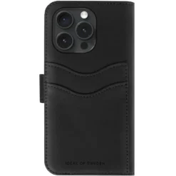 IDEAL OF SWEDEN Magnet Wallet+ for iPhone 15 Pro Max Svart