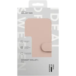 IDEAL OF SWEDEN Magnet Wallet+ - lommebokdeksel til Galaxy S26 Pink