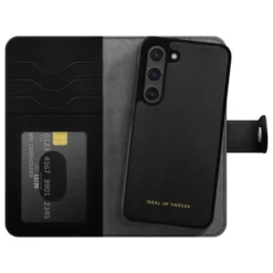 IDEAL OF SWEDEN Magnet Wallet+ - lommebokdeksel til Galaxy S25 Black