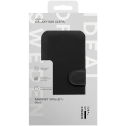 IDEAL OF SWEDEN Magnet Wallet+ - lommebokdeksel til Galaxy S26 Ultra Black